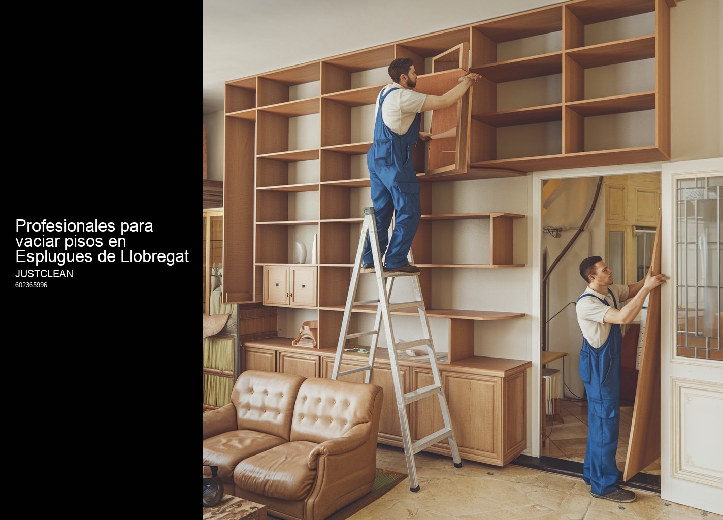 Contáctanos hoy para una evaluación gratuita de tus muebles en Esplugues de Llobregat
