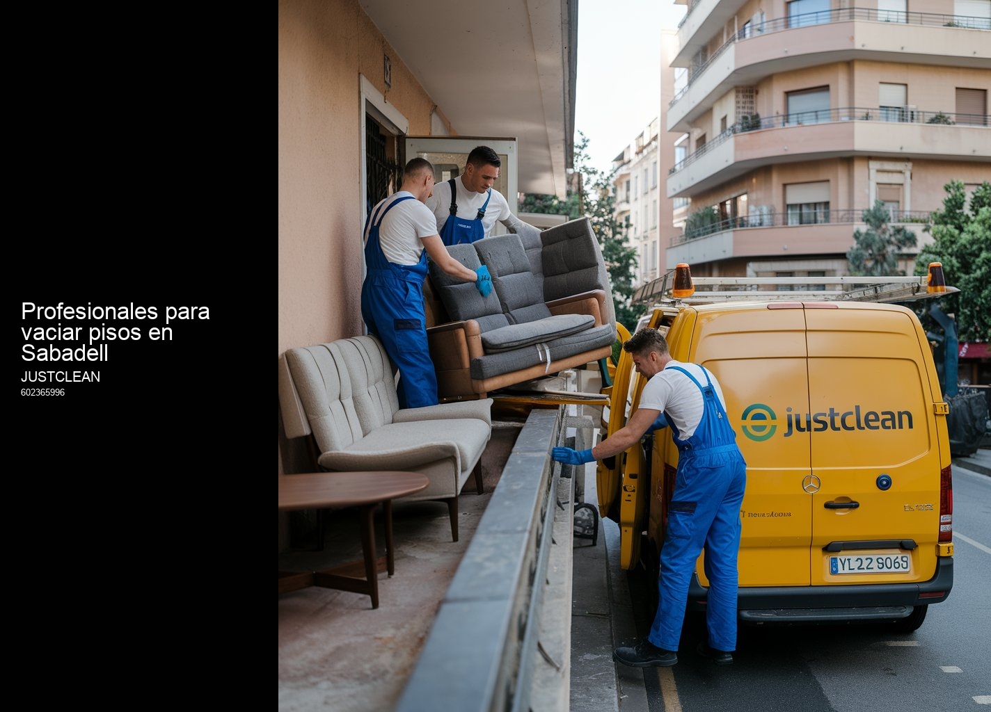 Situaciones ideales para un vaciado sin coste con JustClean