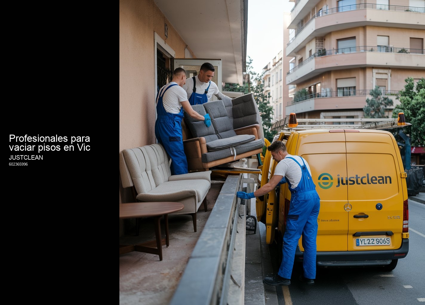Ventajas del servicio de vaciado gratuito de JustClean